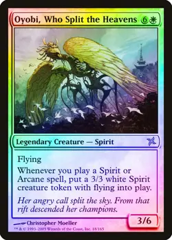 Oyobi, Who Split the Heavens FOIL Betrayers of Kamigawa NM Rare CARD ABUGames - Image 1