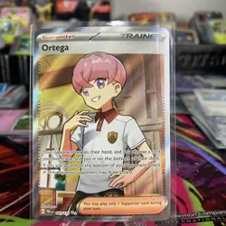 Pokemon TCG Ortega Trainer Prismatic Evolutions Ultra Rare Card 141/131 - Image 1
