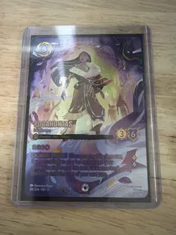 Disney Lorcana TCG Pocahontas-Peacekeeper Character Card 241/204 English Rare - Image 1