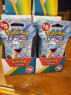 POKEMON STELLAR CROWN (24) SLEEVED BOOSTER PACKS Factory Sealed In Hand - Image 1