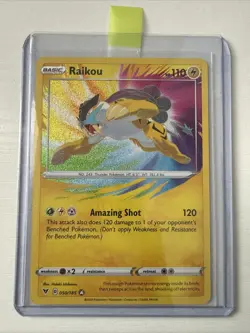 Raikou 050/185 Vivid Voltage NM Holo Foil Amazing Rare Pokemon Card - Image 1