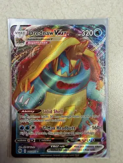 Drednaw VMAX 015/073 Champion's Path Ultra Rare Pokemon Card - Image 1