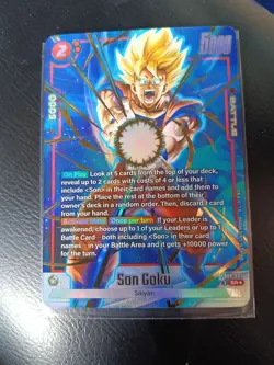Son Goku Super Rare Alt FB08-007: Dragon Ball Super Fusion World Card Game💎📈💎 - Image 1