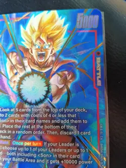 Son Goku Super Rare Alt FB08-007: Dragon Ball Super Fusion World Card Game💎📈💎 - Image 3