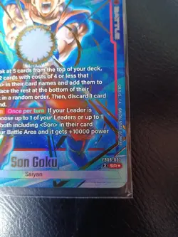 Son Goku Super Rare Alt FB08-007: Dragon Ball Super Fusion World Card Game💎📈💎 - Image 4