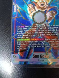 Son Goku Super Rare Alt FB08-007: Dragon Ball Super Fusion World Card Game💎📈💎 - Image 5
