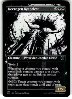 Necrogen Rotpriest (Showcase) Phyrexia: All Will Be One Regular MTG - Image 1