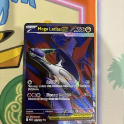 Pokemon Mega Evolution Mega Latios ex Full Art #163 Near Mint-In hand - English - Image 1
