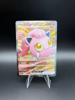 Pokemon TCG Scream Tail EX Twilight Masquerade Ultra Rare Card 197/167 - Image 1