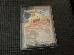 Meowth EX Full Art Holo Rare Perfect order 062/088 Pokemon TCG Card 170 HP - Image 1
