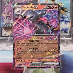 Salazzle ex 016/088 Double Rare Holofoil ME03: Perfect Order Pokemon TCG NM - Image 1