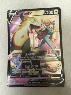 Boltund V TG13/TG30 SWSH09: Brilliant Stars Trainer Gallery - Pokemon Card - NM - Image 1