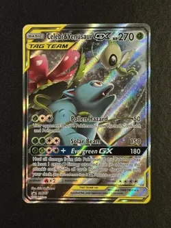 Celebi & Venusaur GX SM167 Black Star Promo Pokemon TCG NM - Image 1