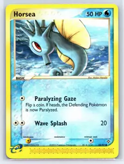 2003 Pokemon TCG EX Dragon Horsea - 58/97 - NM - Image 1