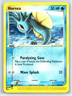 2003 Pokemon TCG EX Dragon Horsea - 58/97 - NM - Image 3
