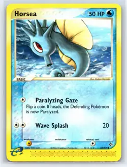 2003 Pokemon TCG EX Dragon Horsea - 58/97 - NM - Image 5