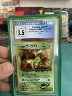 Pokemon TCG Scyther #123 Rockets Gym Heroes Japanese Edition - Image 1
