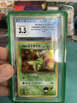 Pokemon TCG Scyther #123 Rockets Gym Heroes Japanese Edition - Image 3