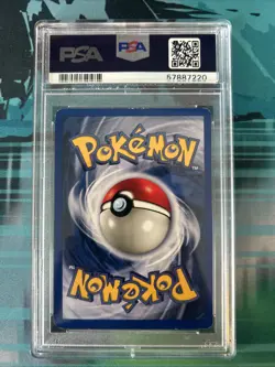 1999 Pokemon Shadowless Base Set Kadabra PSA 7 - Image 2