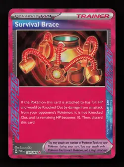 Survival Brace 164/167 ACE SPEC Rare Twilight Masquerade Pokemon Near Mint - Image 1