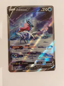 Pokemon Suicune V GG38/GG70 Crown Zenith Ultra Rare Holo 210HP ENG - Image 1
