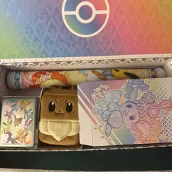 Prismatic Evo SPC! Deckbox, Sleeves, Playmat, Eevee Pouch, Promo Holder NO PACKS - Image 3