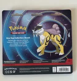 NEW Pokemon Mega Evolution & Phantasmal Flames 2-Pack Blister Sealed - Raikou - Image 2