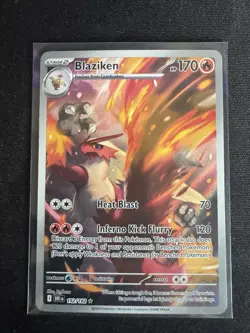 Pokemon TCG: Blaziken - 192/182 (Destined Rivals) - Illustration Rare - Image 1