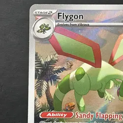 Flygon 101/094 Illustration Rare Phantasmal Flames Pokemon NM - Image 2