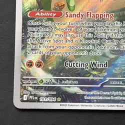 Flygon 101/094 Illustration Rare Phantasmal Flames Pokemon NM - Image 5
