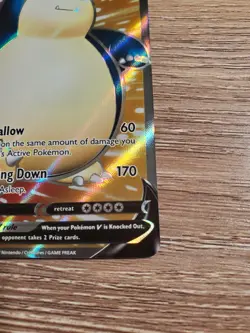 Pokemon Snorlax V Full Art Ultra Rare Holo 197/202 Sword & Shield - Image 4
