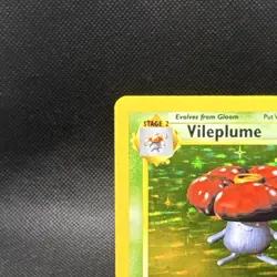 Pokemon Vileplume Holo Rare Jungle 15/64 Unlimited Stage 2 80 HP EN 1999 - Image 3