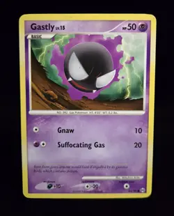 Pokemon TCG - GASTLY - 64/99 - PLATINUM: ARCEUS (2009) - LP - Image 1