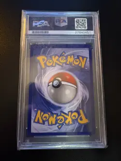 1999 Pokemon Fossil #13 Venomoth Holo No Symbol PSA 9 - Image 2