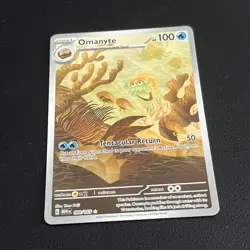 Pokemon TCG - S&V 151 - 180/165 Omanyte - Illustration Rare - Image 2