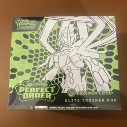 Pokemon TCG: Mega Evolution - Perfect Order Pokemon Center Elite Trainer Box ETB - Image 1