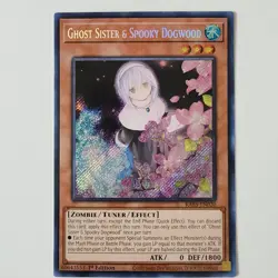 Ghost Sister & Spooky Dogwood - RA03-EN020 - NM - Secret Rare - 1st ed - Yugioh - Image 1