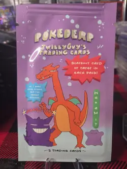 POKEDERP!! Set 1 Pack - Pokemon fan art Sealed New Packs! - Image 1
