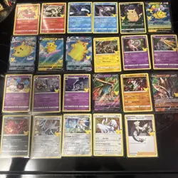 Pokemon 25th Anniversary Near Complete Main Set! All Holos - Image 1