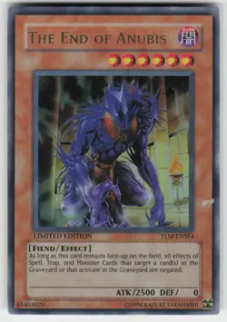 The End of Anubis Limited Ultra Rare The Lost Millennium TLM-ENSE4 LP - Image 1