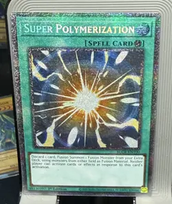 Yu-Gi-Oh! Super Polymerization - BLCR-EN100- Starlight Rare- 1st Edition NM! - Image 1