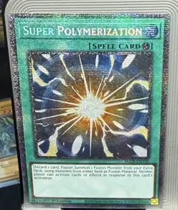 Yu-Gi-Oh! Super Polymerization - BLCR-EN100- Starlight Rare- 1st Edition NM! - Image 2
