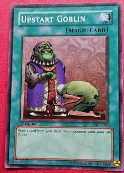 1x Yu-Gi-Oh! Upstart Goblin - MRL-033 - Common - 1st Edition - NM - Image 1