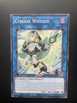 Yugioh Cyberse Wicckid SAST-EN044 1st Edition Common NM/LP - Image 1