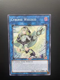 Yugioh Cyberse Wicckid SAST-EN044 1st Edition Common NM/LP - Image 5