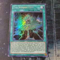 YGO The Hidden City Secret Rare 1st Ed LP The Dark Illusion TDIL-en065 - Image 1