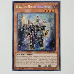 Girsu, the Orcust Mekk-Knight - RA03-EN026 - NM - Secret Rare - 1st ed - Yugioh - Image 1