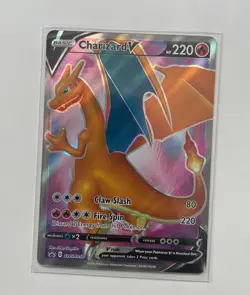 Charizard V SWSH050 SWSH: Sword & Shield Promo Cards Holo UNGRADED NEAR MINT - Image 1