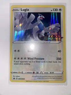 Pokemon TCG Lugia Swsh069 Black Star Promo Card Vivid Voltage 2020 NM - Image 1
