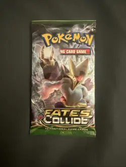 Pokemon TCG: Fates Collide Trading Cards - Pack of 10 - Image 1
